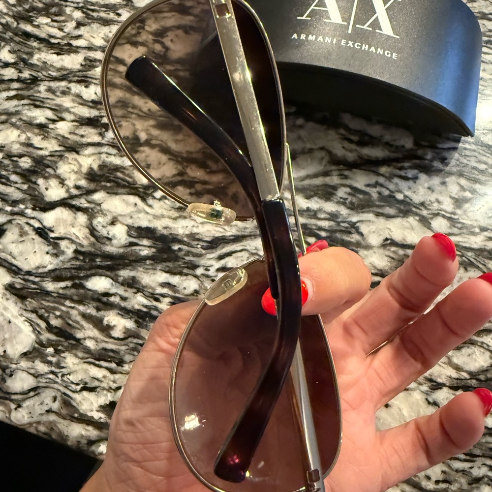 Armani Exchange Women's Sunglasses with Brown Tint